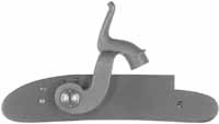 S. Hawken right hand, percussion lock, by L&R